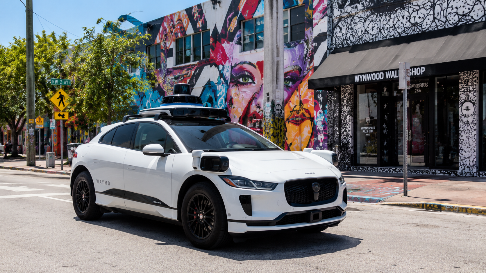 Waymo auto car Miami